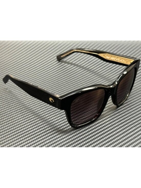 New Costa Del Mar Women Black Sunglasses 54-19-145